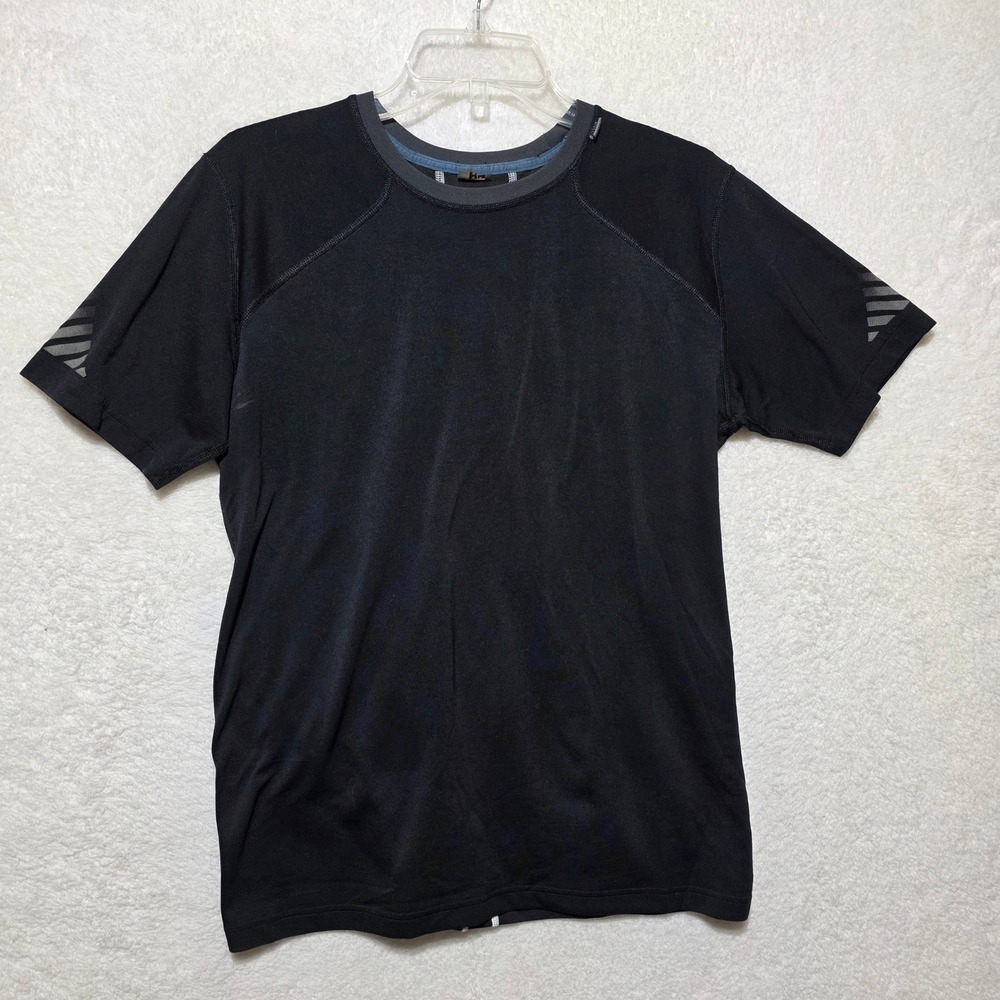 Helly‎ Hansen Mens Black Short Sleeve Athletic T Shirt Size Small